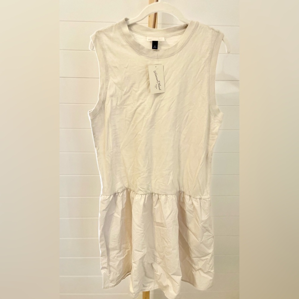 Universal Thread Tan Mini Shift Dress Women's M
